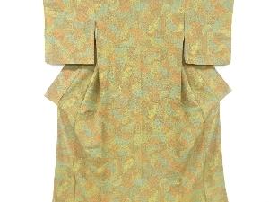 花更紗模様小紋着物